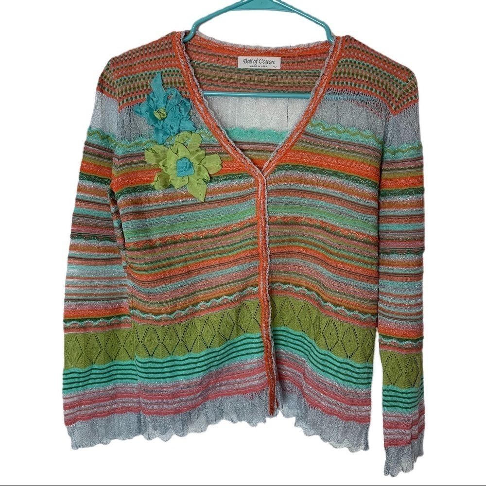 Ball of Cotton vneck sweater